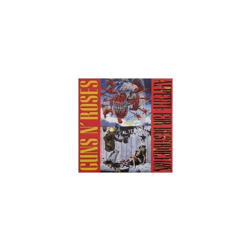 GUNS N' ROSES – Appetite For Destruction Alternative Album LP GUNS N' ROSES – Appetite For Destruction Alternative Album LP