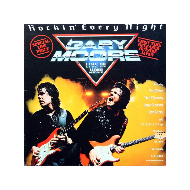 GARY MOORE Rockin Every Night Live In Japan