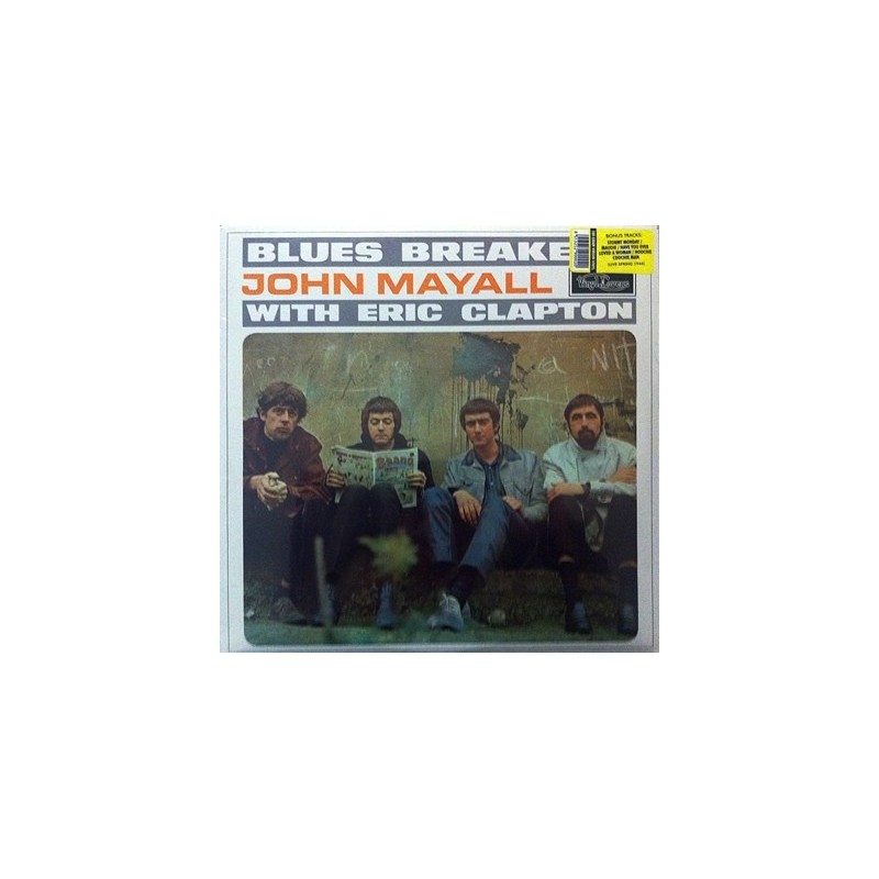 JOHN MAYALL BLUESBREAKERS – With Eric Clapton LP JOHN MAYALL BLUESBREAKERS – With Eric Clapton LP