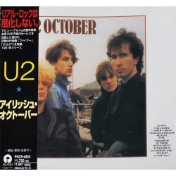 U2 – October CD Japan