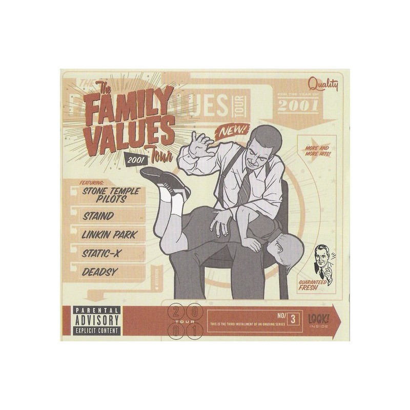 VARIOS - The Family Values Tour 2001 CD VARIOS - The Family Values Tour 2001 CD