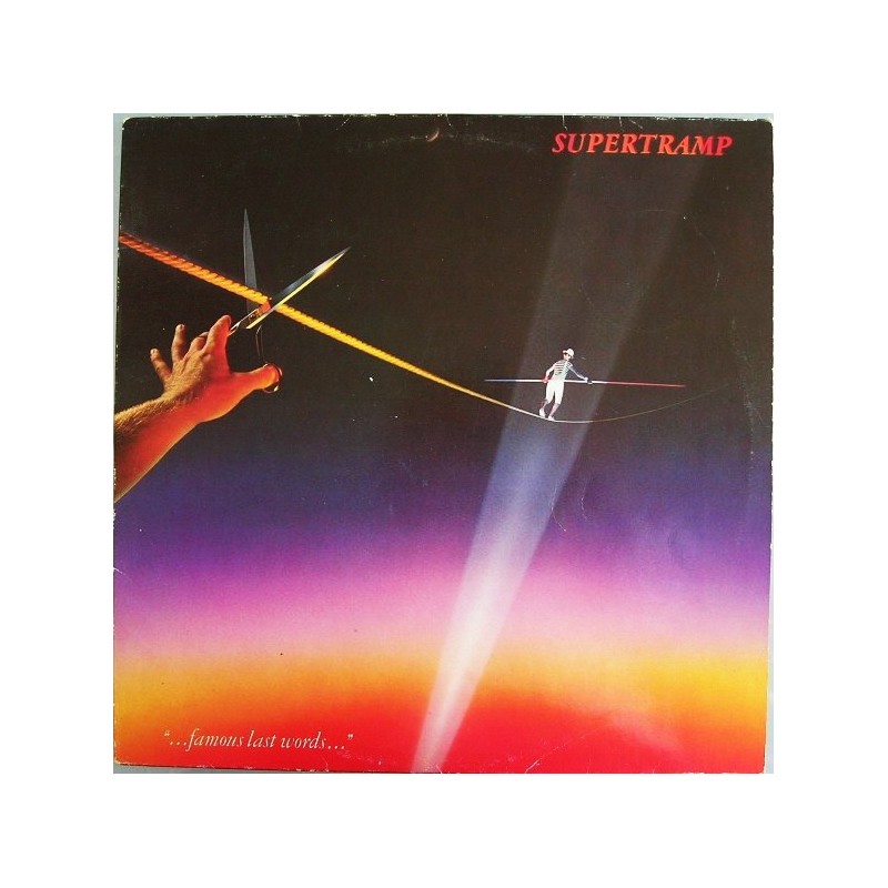 SUPERTRAMP - ...Famous Last Words LP SUPERTRAMP - ...Famous Last Words LP
