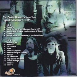 PINK FLOYD - Newcastle 1974 CD