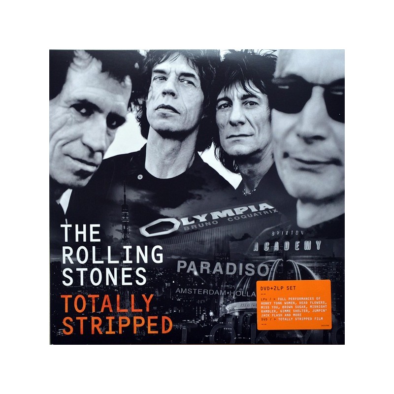 ROLLING STONES - Totally Stripped LP+DVD ROLLING STONES - Totally Stripped LP+DVD