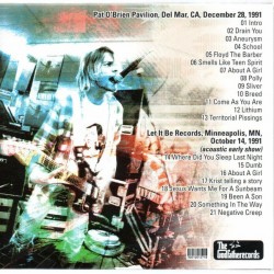 NIRVANA – The Sun Is Gone And I Have A Light CD