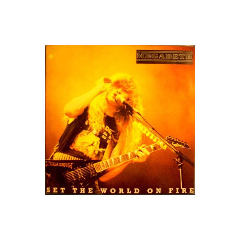 MEGADETH - Set The World On Fire LP MEGADETH - Set The World On Fire LP