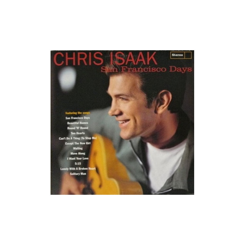 CHRIS ISAAK - San Francisco Days LP CHRIS ISAAK - San Francisco Days LP