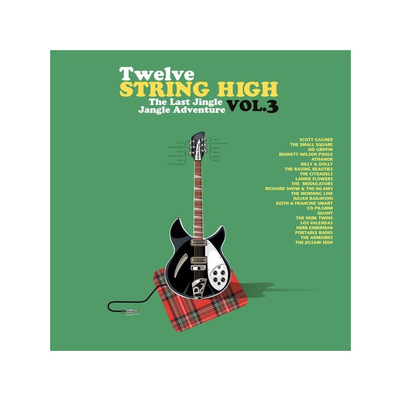 VARIOS - Twelve String High, Vol. 3 The Last Jingle Jangle Adventure LP+CD VARIOS - Twelve String High, Vol. 3 The Last Jingle Jangle Adventure LP+CD