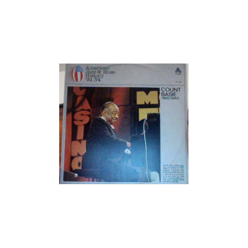 COUNT BASIE - American Jazz & Blues History Vol. 34 At Savoy Ballroom 1937-1944 LP COUNT BASIE - American Jazz & Blues History Vol. 34 At Savoy Ballroom 1937-1944 LP